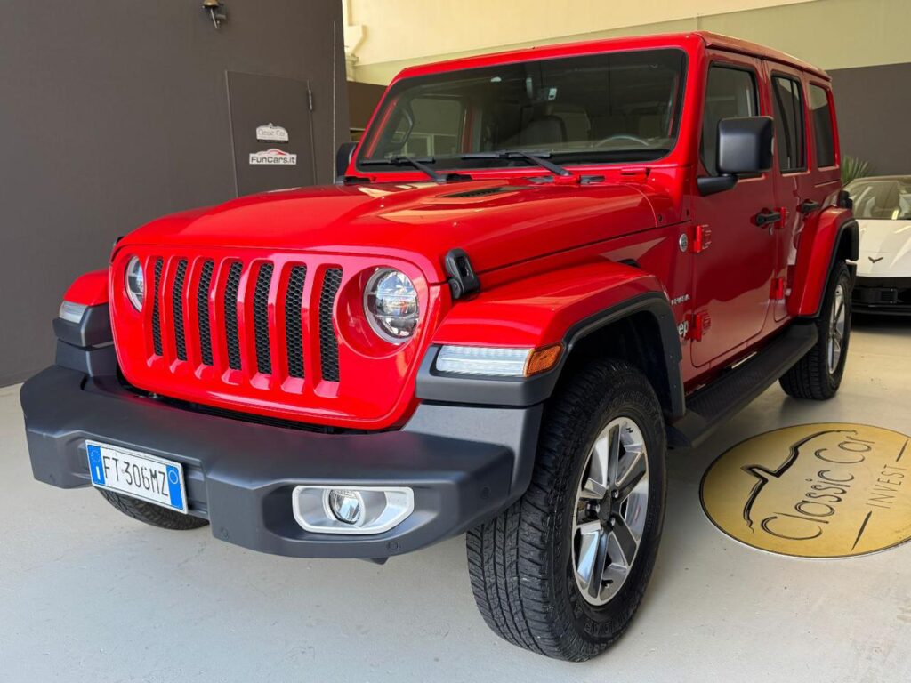 JEEP Wrangler Unlimited 2.2 Mjt Sahara SOFT TOP MOPAR - HARD TOP