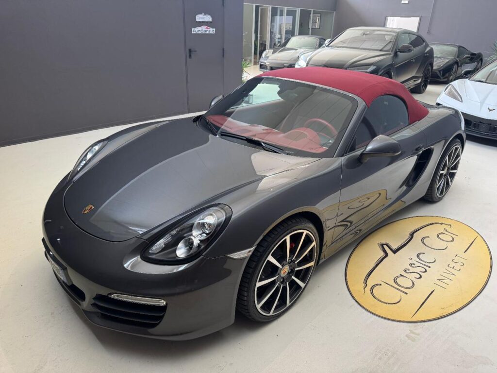 PORSCHE Boxster 2.7 BOOK COMPLETO PORSCHE - INTERNO ROSSO CARTIER