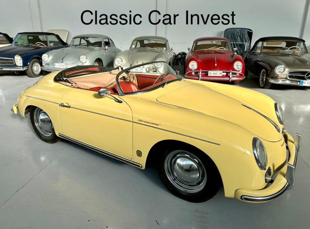 PORSCHE 356 SPEEDSTER 1600 60 CV - MATCHING NUMBERS